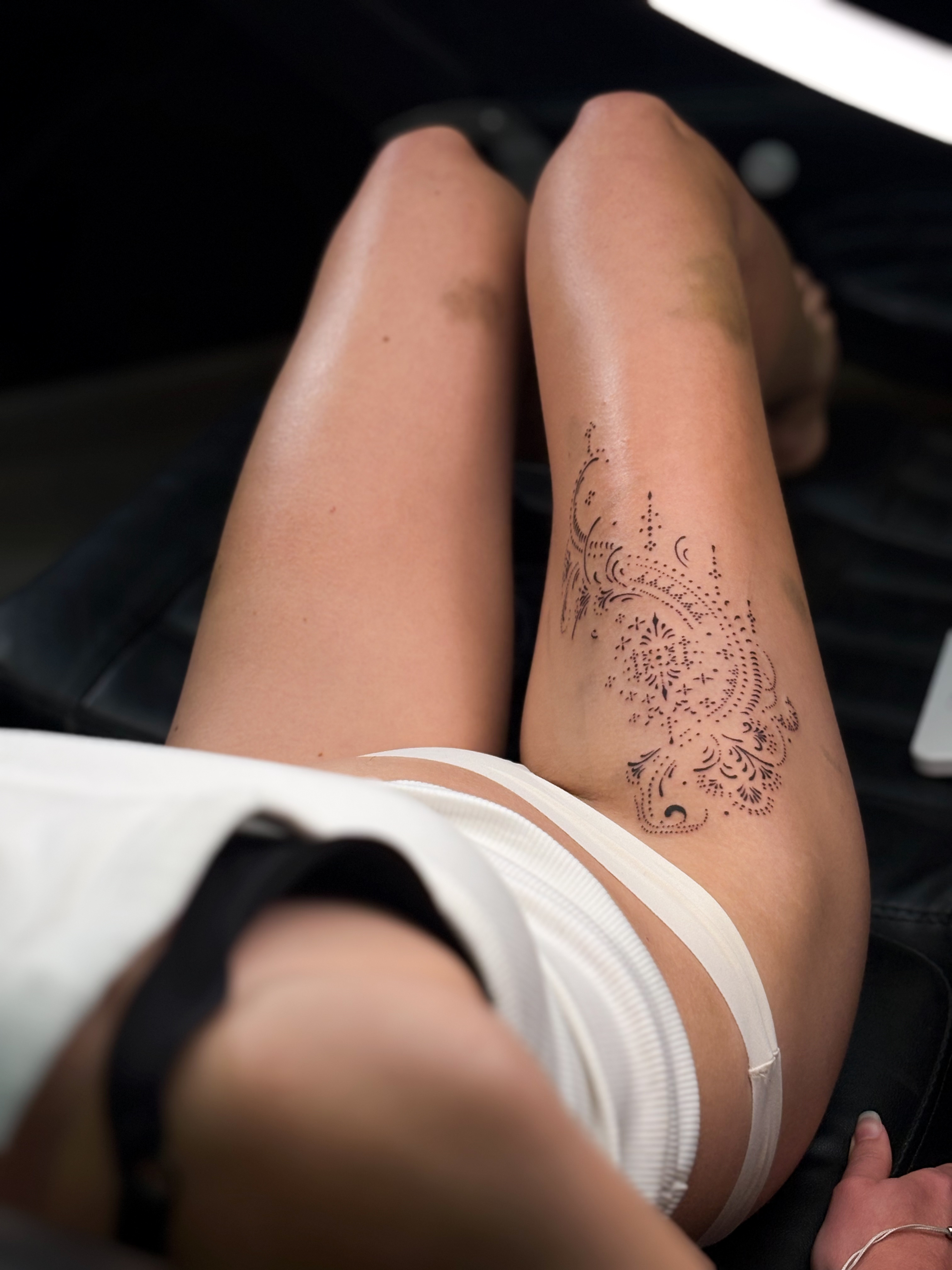 Ornamental designs  (1) — tattoo by Hiruni Kavindya