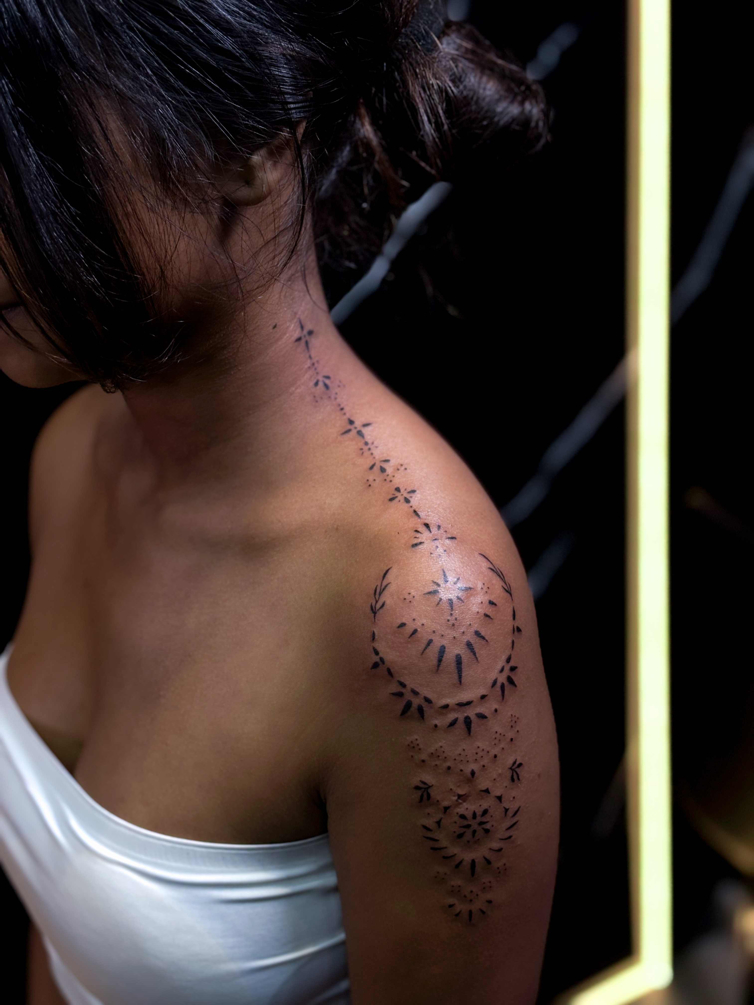 Ornamental for shoulder  (2) — tattoo by Hiruni Kavindya