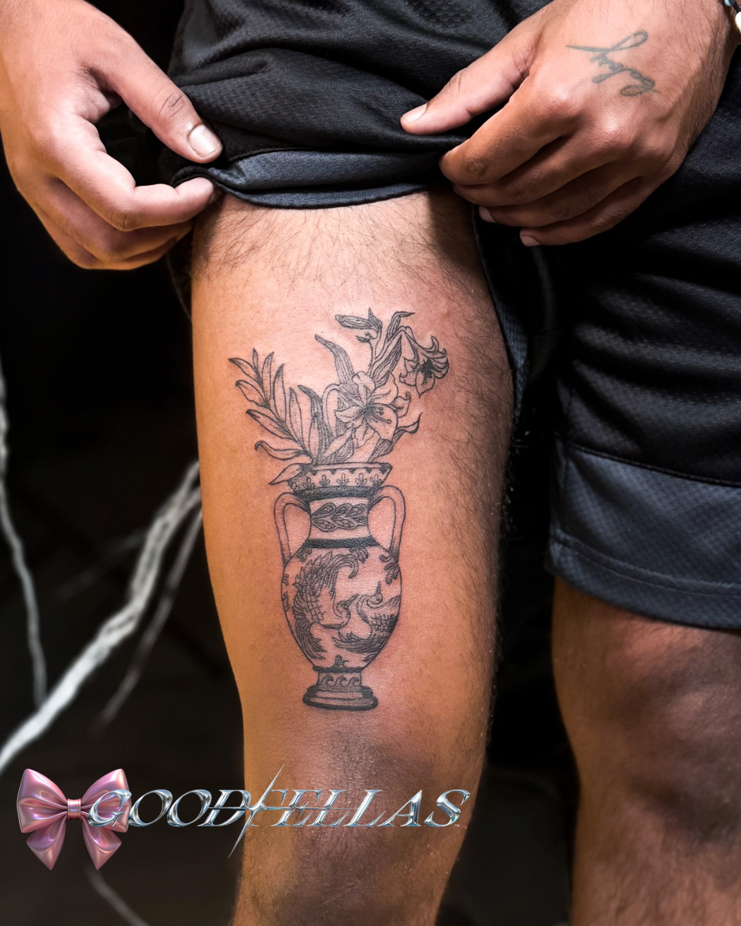 Linework  — tattoo by Hiruni Kavindya
