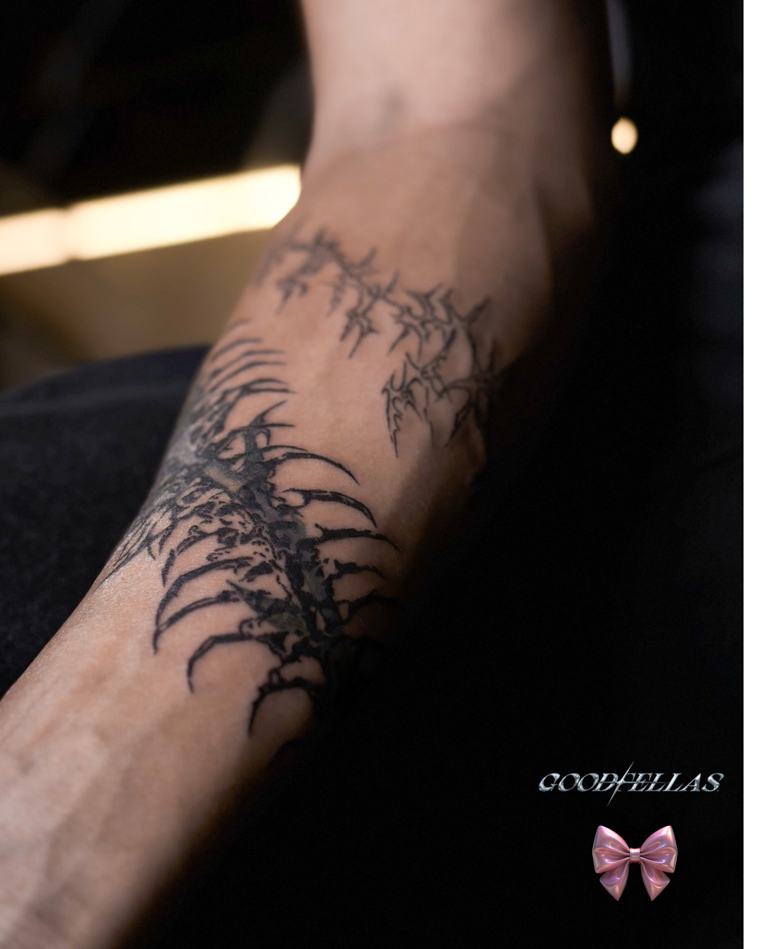 Freehand Cybersigilism  (1) — tattoo by Hiruni Kavindya